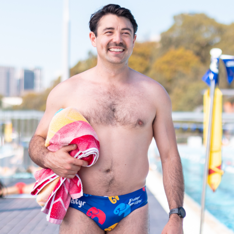 Splash the Stigma Navy budgy smugglers - Mens